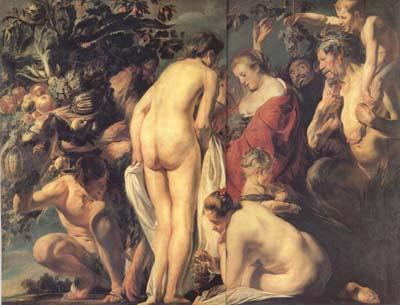 Jacob Jordaens Allegory of Fertility (Homage to Pomona) (mk14) oil painting picture